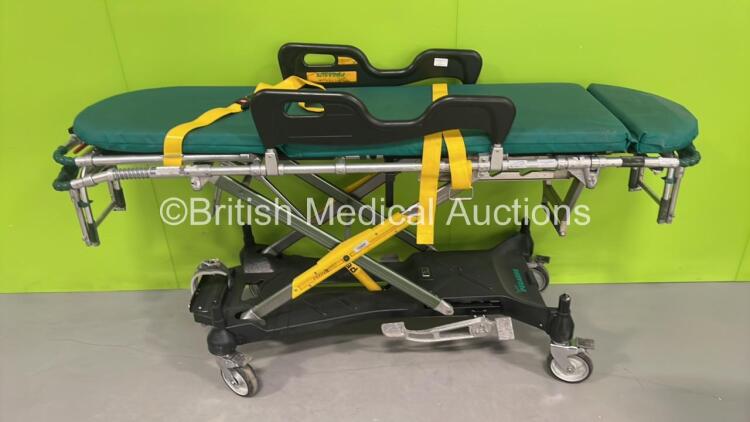 Ferno Pegasus Ambulance Stretcher with Mattress (Hydraulics Tested Working) *S/N PEG1559*