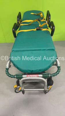 Ferno Pegasus Ambulance Stretcher with Mattress (Hydraulics Tested Working) *S/N PEG2981 * - 3