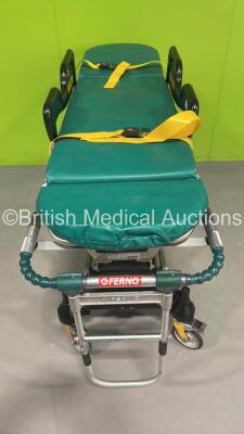 Ferno Pegasus Ambulance Stretcher with Mattress (Hydraulics Tested Working - Headrest Keeps Rising) *S/N PEG1439* - 3