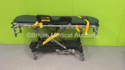 Ferno Pegasus Ambulance Stretcher with Mattress (Hydraulics Tested Working) *S/N PEG1441*