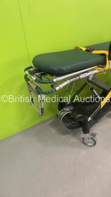 Ferno Pegasus Ambulance Stretcher with Mattress (Hydraulics Tested Working) *S/N PEG1441* - 3