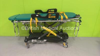 Ferno Pegasus Ambulance Stretcher with Mattress (Hydraulics Tested Working) *S/N PEG3299*