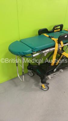 Ferno Pegasus Ambulance Stretcher with Mattress (Hydraulics Tested Working) *S/N PEG3299* - 3