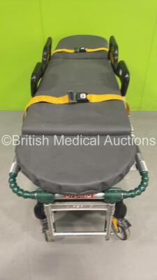 Ferno Pegasus Ambulance Stretcher with Mattress (Hydraulics Tested Working) *S/N PEG1565* - 3