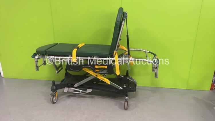 Ferno Pegasus Ambulance Stretcher with Mattress (Hydraulics Tested Working - Headrest Keeps Rising) *S/N PEG1526*