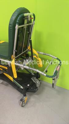 Ferno Pegasus Ambulance Stretcher with Mattress (Hydraulics Tested Working - Headrest Keeps Rising) *S/N PEG1526* - 2