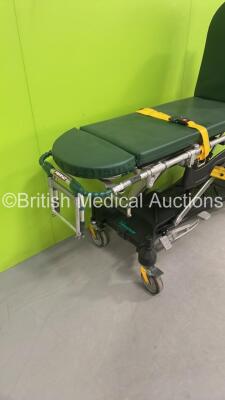 Ferno Pegasus Ambulance Stretcher with Mattress (Hydraulics Tested Working - Headrest Keeps Rising) *S/N PEG1526* - 3