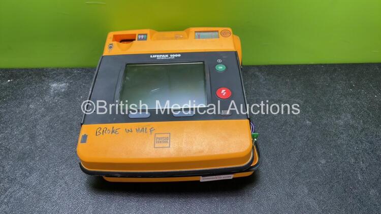 Physio Control Lifepak 1000 Defibrillator *Spare and Repairs* *SN 41253857*