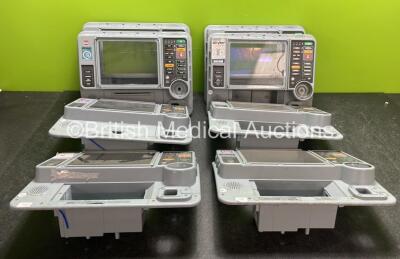 8 x Physio Control Lifepak 15 Spare Front Covers (All with Missing Screen Guards-See Photos)