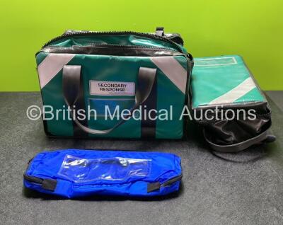 3 x Ambulance Bags (1 with Missing Flap-See Photo)