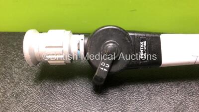 Pentax FNL-10RBS Laryngoscope - Engineer's Report : Optical System - 5 Broken Fibers, Angulation - No Fault Found, Insertion Tube - Kink Mark Present, Light Transmission - No Fault Found, Leak Check - No Fault Found *H115216* - 2