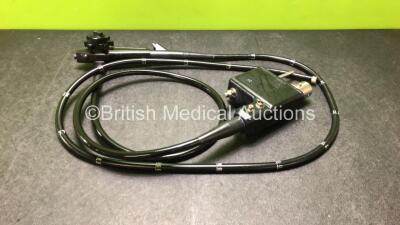 Pentax EC-3840LK Video Colonoscope in Case - Engineer's Report : Optical System - No Fault Found, Angulation - No Fault Found, Insertion Tube - No Fault Found, Light Transmission - No Fault Found, Leak Check - No Fault Found *E02054* - 2