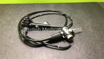 Olympus GIF-XQ260 Video Gastroscope in Case - Engineer's Report : Optical System - No Fault Found, Angulation - Not Reaching Specification, To Be Adjusted, Insertion Tube - No Fault Found, Light Transmission - No Fault Found, Channels - No Fault Found, Le - 2