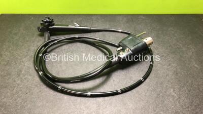 Pentax EC-3490FK Video Colonoscope in Case - Engineer's Report : Optical System - No Fault Found, Angulation - Not Reaching Specification, To Be Adjusted, Insertion Tube - No Fault Found, Light Transmission - No Fault Found, Channels - No Fault Found, Lea - 2