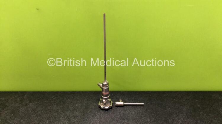 Dyonics 720 9401 70 Degree Video Arthroscope - Engineer's Report : Optical System - Unable To Check, Insertion Tube - No Fault Found, Light Transmission - No Fault Found