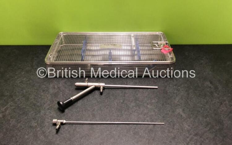 Hologic MyoSure Tray Including MyoSure 40-200 0 Degree Rigid Scope with Cannula - Engineer's Report : Optical System - Poor, Insertion Tube - No Fault Found, Light Transmission - No Fault Found