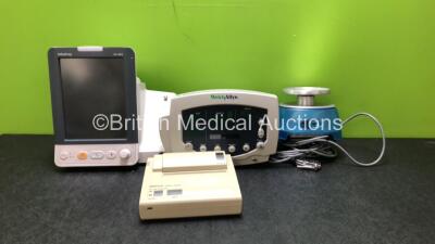 Mixed Lot Including 1 x Mindray VS-900 Vital Signs Monitor, 1 x SII DPU-414 Thermal Printer, 1 x Welch Allyn Ref 53S00 Vital Signs Monitor and 1 x Laborie UroCap III Uroflowmetry *JA122848 / 1506117 / FV-85022790 / UCY14083938*