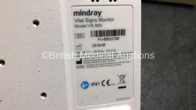 Mixed Lot Including 1 x Mindray VS-900 Vital Signs Monitor, 1 x SII DPU-414 Thermal Printer, 1 x Welch Allyn Ref 53S00 Vital Signs Monitor and 1 x Laborie UroCap III Uroflowmetry *JA122848 / 1506117 / FV-85022790 / UCY14083938* - 2