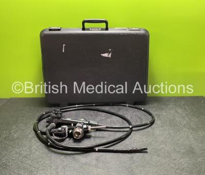 Olympus CF-Q260DL Video Colonoscope in Case - Engineer's Report : Optical System - No Fault Found, Angulation - No Fault Found, Insertion Tube - Slight Wrinkle Present, Light Transmission - No Fault Found, Channels - No Fault Found, Leak Check - No Fault 