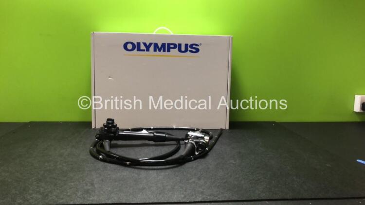 Olympus CF-Q260DL Video Colonoscope in Case - Engineer's Report : Optical System - No Fault Found, Angulation - No Fault Found, Insertion Tube - No Fault Found, Light Transmission - No Fault Found, Channels - No Fault Found, Leak Check - No Fault Found *2