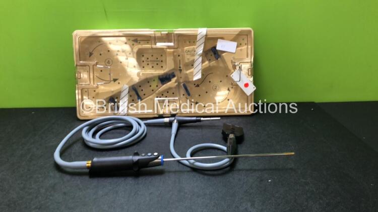 Olympus WA50022B 30 Degree Video Laparoscope in Case - Engineer's Report : Optical System - Unable to Check, Insertion Tube - No Fault Found, Light Transmission - No Fault Found