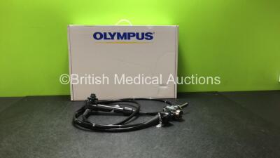 Olympus CF-Q260DL Video Colonoscope in Case - Engineer's Report : Optical System - No Fault Found, Angulation - No Fault Found, Insertion Tube - No Fault Found, Light Transmission - No Fault Found, Channels - No Fault Found, Leak Check - No Fault Found *2