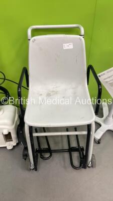 1 x MedRad Injector, 1 x Blood Pressure Meter on Stand and 1 x Seca Wheelchair Weighing Scales - 2