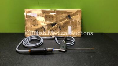 Olympus WA50022B 30 Degree Video Laparoscope in Case - Engineer's Report : Optical System - Unable to Check, Insertion Tube - No Fault Found, Light Transmission - No Fault Found