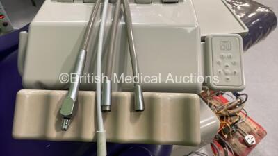 Adec Dental Suite with Chair, Spittoon, Lamp and Delivery Unit (Unable to Power Test Due to Cut Power Supply) *Pallet* (S) *SN D105925* - 5