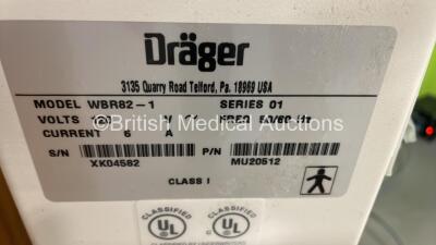 Drager Air-Shields Infant Resuscitaire with Mattress (Powers Up with Error 08) - 5