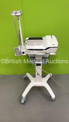 GE MAC 2000 ECG Machine *Mfd 2019* on Stand with ECG Lead (Powers Up) *STD19380166PA* - 6