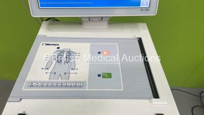 Mortara ELI 380 ECG Machine on Stand with ECG Lead (Powers Up) *116430533903* - 3