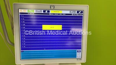 Mortara ELI 380 ECG Machine on Stand with ECG Lead (Powers Up) *116430533903* - 4