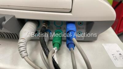 Edan F9 Express Fetal And Maternal Monitor on Stand with 3 x Transducers and Various Leads (No Power - Damage to Casing - See Photo) *S/N 108091-M121010600005* - 4