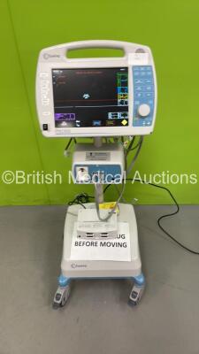 Invivo Precess MR Conditional Patient Monitor on Stand with Accessories (Powers Up)