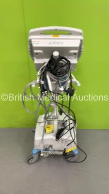 Invivo Precess MR Conditional Patient Monitor on Stand with Accessories (Powers Up) - 4