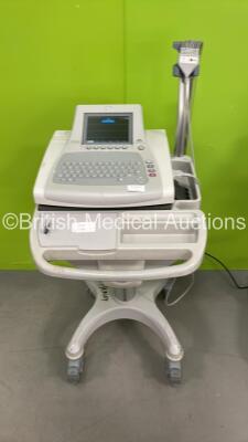 GE MAC 3500 ECG Machine on Stand with ECG Lead (Powers Up) *SCA08031052PA*