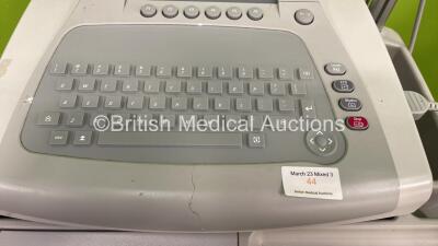 GE MAC 3500 ECG Machine on Stand with ECG Lead (Powers Up) *SCA08031052PA* - 2