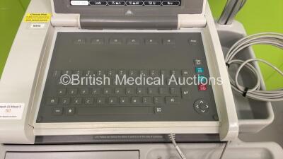 GE MAC 5500 ECG Machine on Stand with ECG Lead (Powers Up) - 2