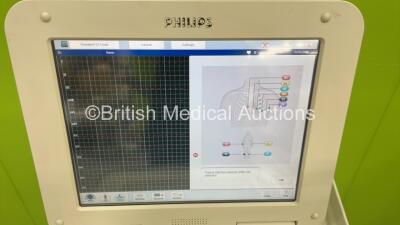 Philips PageWriter TC70 ECG Machine on Stand (Powers Up) *USD1107390* - 3