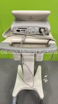 Philips PageWriter Trim III ECG Machine on Stand with 10 Lead ECG Leads (Powers Up) *S/N US205USD0716934* - 5