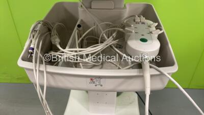 Philips PageWriter TC50 ECG Machine on Stand *Mfd 2019* with 10 Lead ECG Leads (Powers Up) *CN31941612* - 3