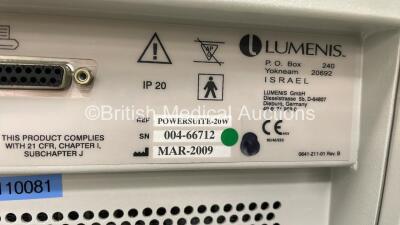 Lumenis VersaPulse Powersuite Dual 20W Holmium Laser with Key (Powers Up) *S/N 004-66712* - 5