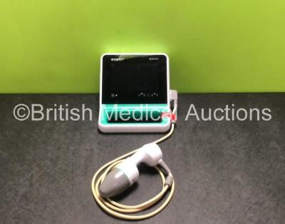 Verathon Bladderscan Prime Plus with Transducer / Probe *Mfd 2019* (Untested Due to No Power Supply / Suspected Flat Battery - Damage to Probe Connection - See Photos)