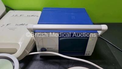 Mixed Lot Including 2 x Pulsion Medical Systems LiMON Systems, 3 x Philips Respironics Innospire Deluxe Nebuliser, 1 x Philips Respironics Porta-Neb, 2 x Welch Allyn BP Guages 1 x Fisher & Paykel MR850AEK (Damage to Casing - See Photo) and 1 x Ohmeda Trus - 3