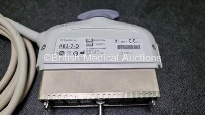 GE AB2-7-D Ultrasound Transducer / Probe (Mfd 2011) *SN 1155989KR5* - 3