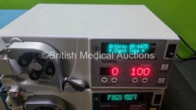 Mixed Lot Lot Including 2 x Arthrex Ref AR-6475 Dual Wave Arthroscopy Pumps and 1 x Smith & Nephew Dyonics Ref 7205841 Power Control Unit and 1 x Smith & Nephew Dyonics Ref 7209912 Power Control Unit (All Power Up) *SN 16290 / 487 / NX685 1WA / 624076* - 3