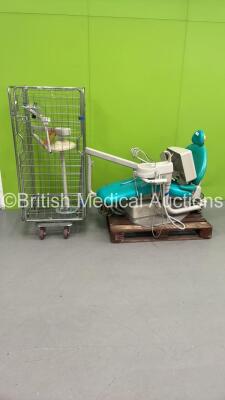 Adec Dental Suit with Chair, Spittoon, Lamp and Handpieces *S*