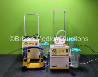 Job Lot Including 2 x SAM 12 Medical Suction Units (Both Power Up) with 2 x Suction Cups, 1 x Therapy Equipment Suction Unit (Powers Up) with 1 x Cup and 1 x LSU Laerdal Suction Unit (No Power) *SN