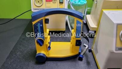 Job Lot Including 2 x SAM 12 Medical Suction Units (Both Power Up) with 2 x Suction Cups, 1 x Therapy Equipment Suction Unit (Powers Up) with 1 x Cup and 1 x LSU Laerdal Suction Unit (No Power) *SN - 5